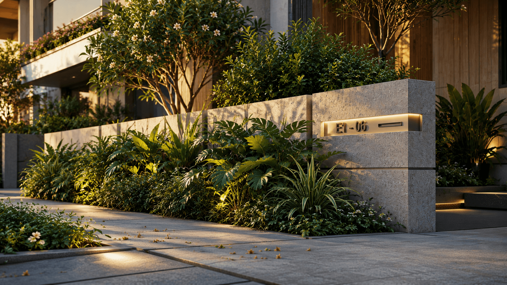 Vasant Vihara — courtyard shade pavilion, visualized by Space & Scale
