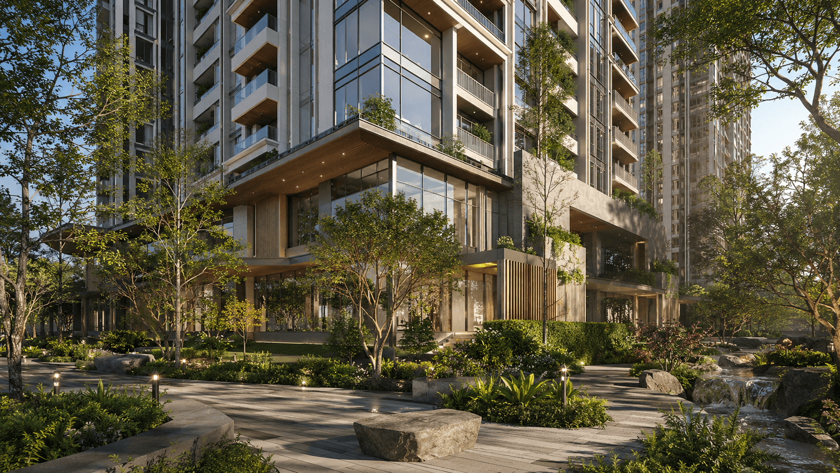 Aurum Heights — resident arrival sequence, visualized by Space & Scale
